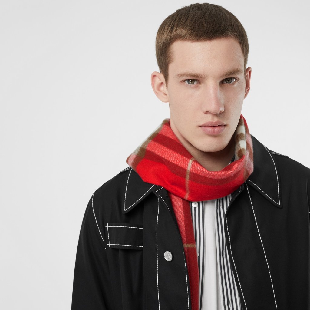 Burberry Cashmere Scarf + Box